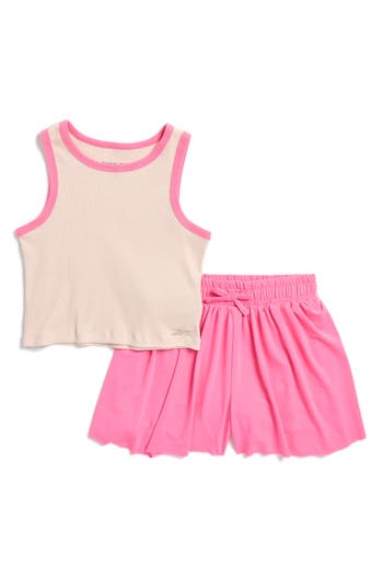 REEBOK REEBOK KIDS' TANK & BUTTERFLY SHORTS SET