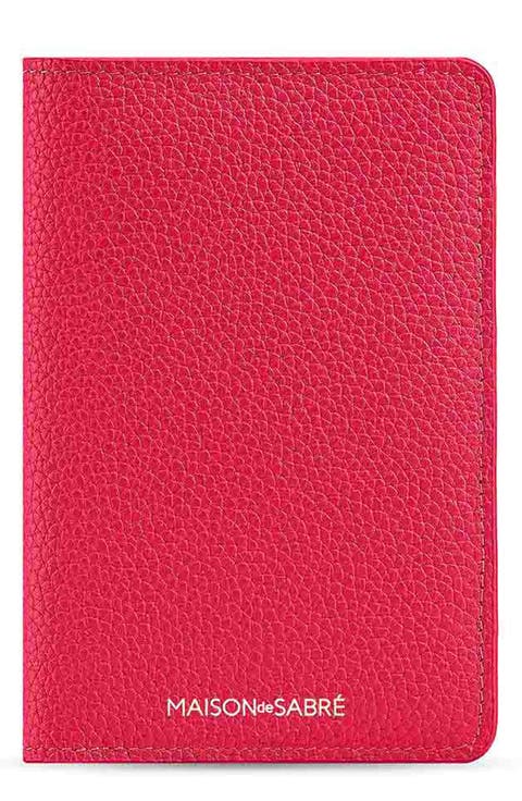 Leather Passport Holder