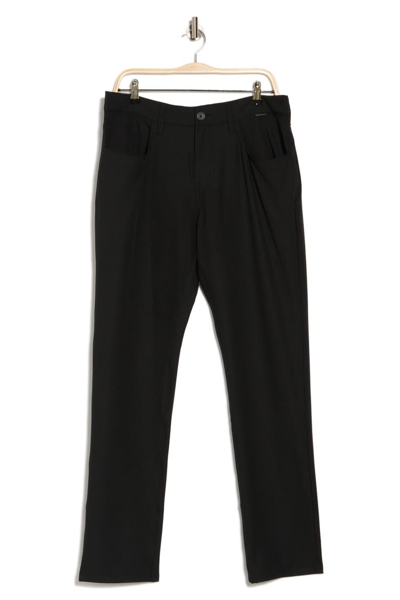 Crater Down Pants, Alternate, color, BLACK