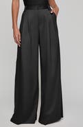 L'AGENCE Chelsy Pinstripe Wide Leg Pants