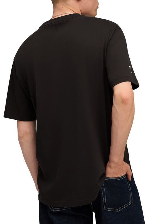 Puma Bmw M4 Evo Block Cotton Graphic T-shirt In Black