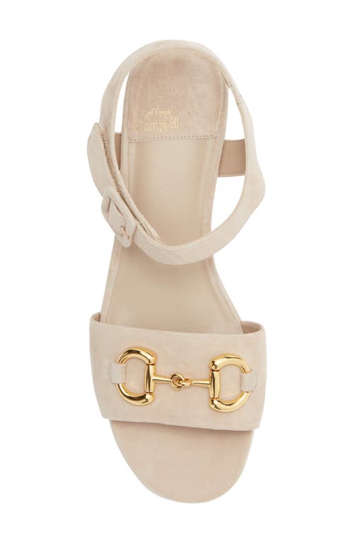 Jeffrey Campbell Timeless 2 Platform Sandal In Sand