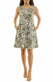 Sleeveless Trapeze Dress