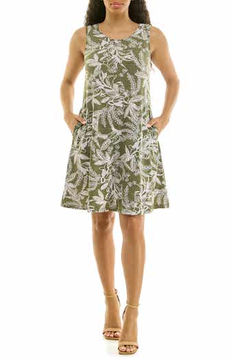 Sleeveless Trapeze Dress