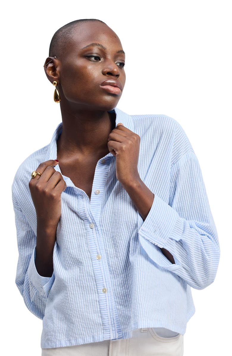 Reistor Crop it like its Hot Shirt, Alternate, color, Linear Rhythm