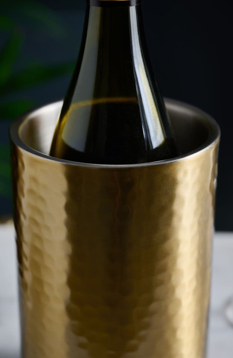 NEXT Hammered Metal Wine Cooler, Alternate, color,