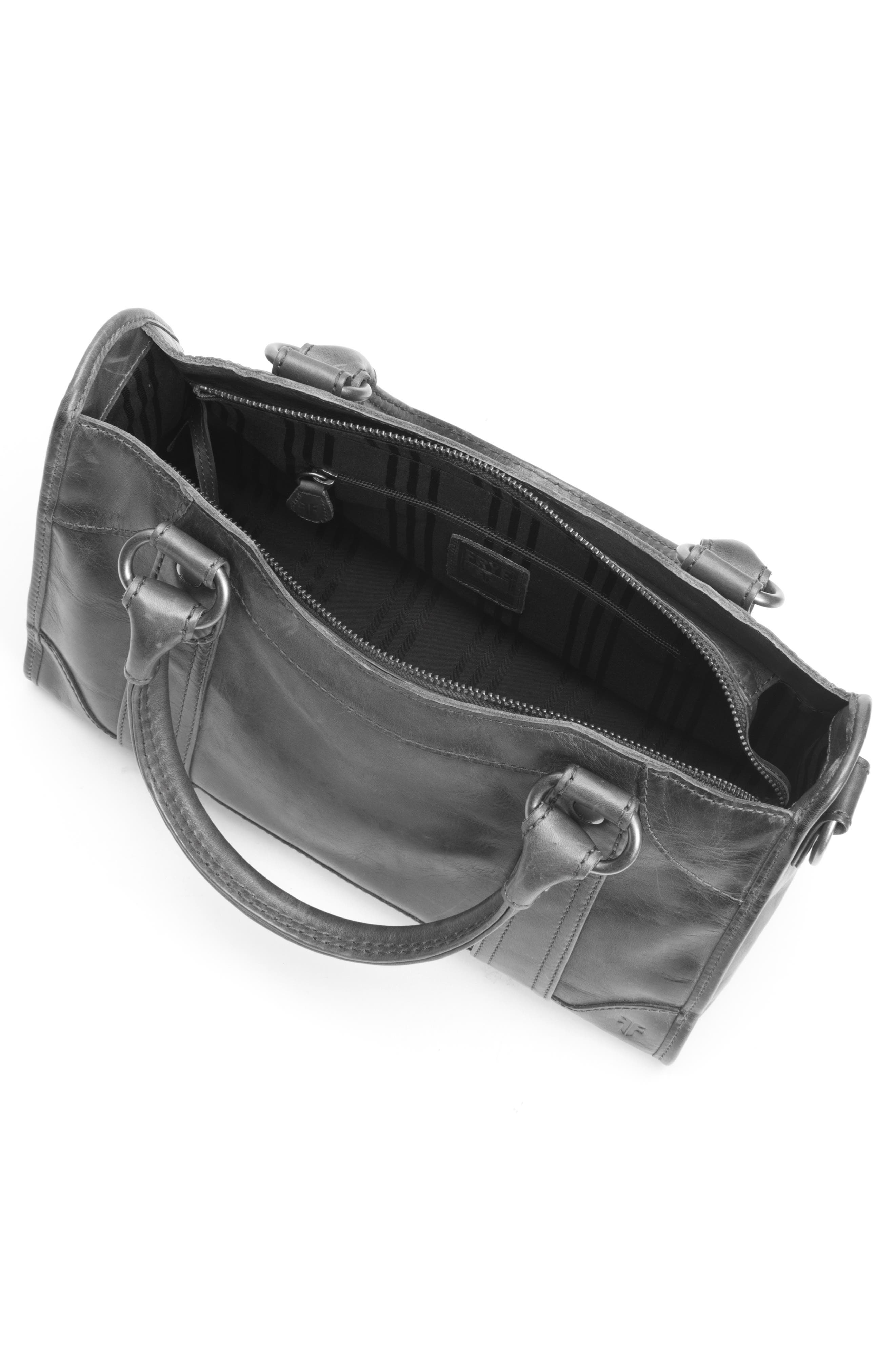 Frye 'Melissa' Washed Leather Satchel, Alternate, color, 