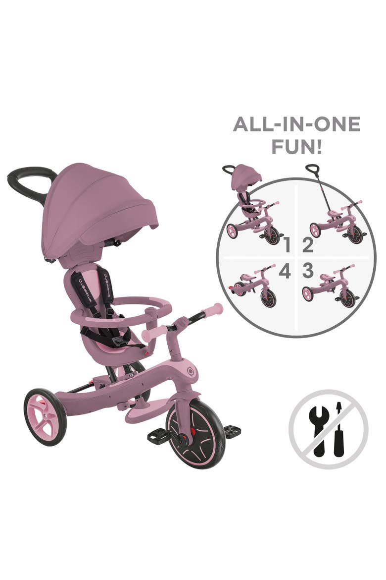 Explorer 4in1 Trike, Alternate, color, Berry