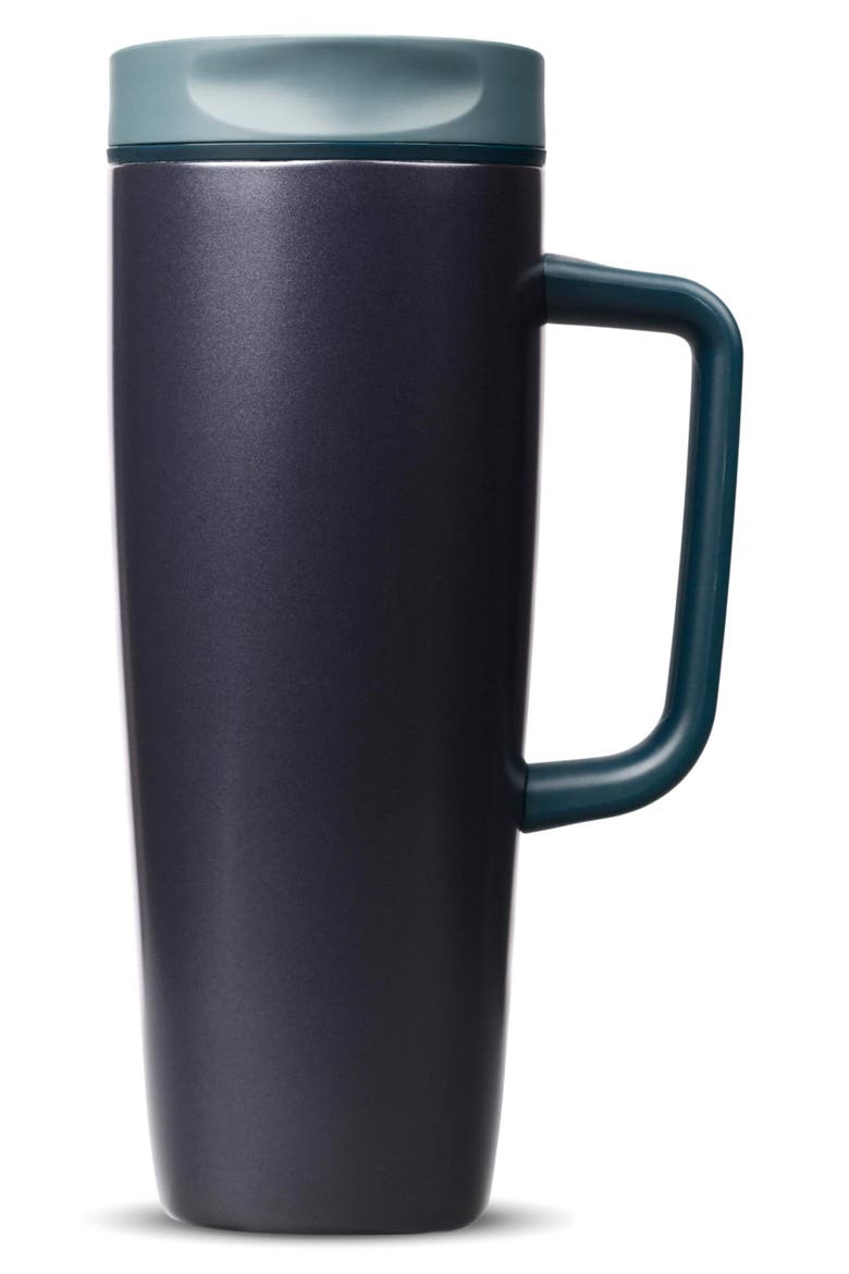 SmoothSip Insulated Coffee Tumbler, Main, color, BLUE STEEL