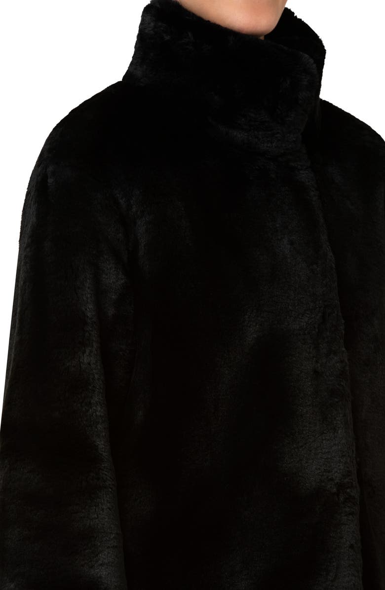 Akris punto Faux Fur Jacket, Alternate, color, 