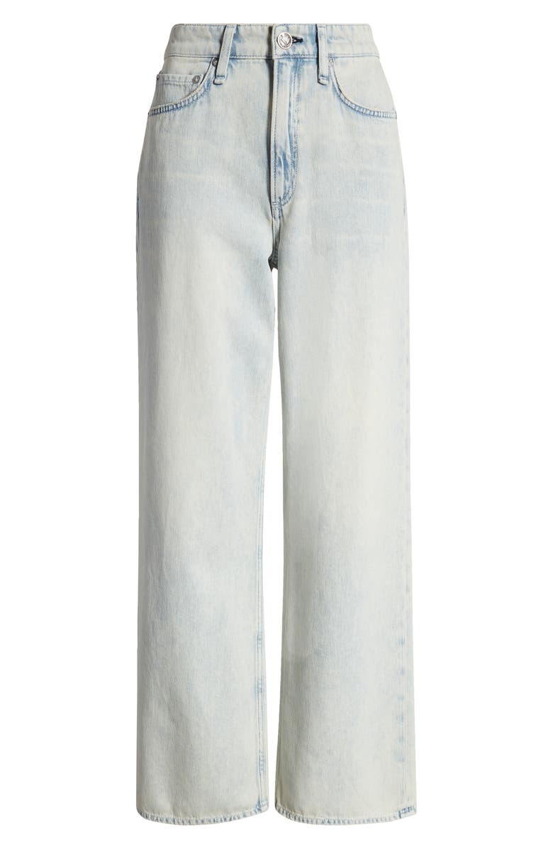 rag & bone Logan Wide Leg Jeans, Alternate, color, Icefall