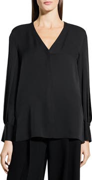 Theory Woven Silk Shirt