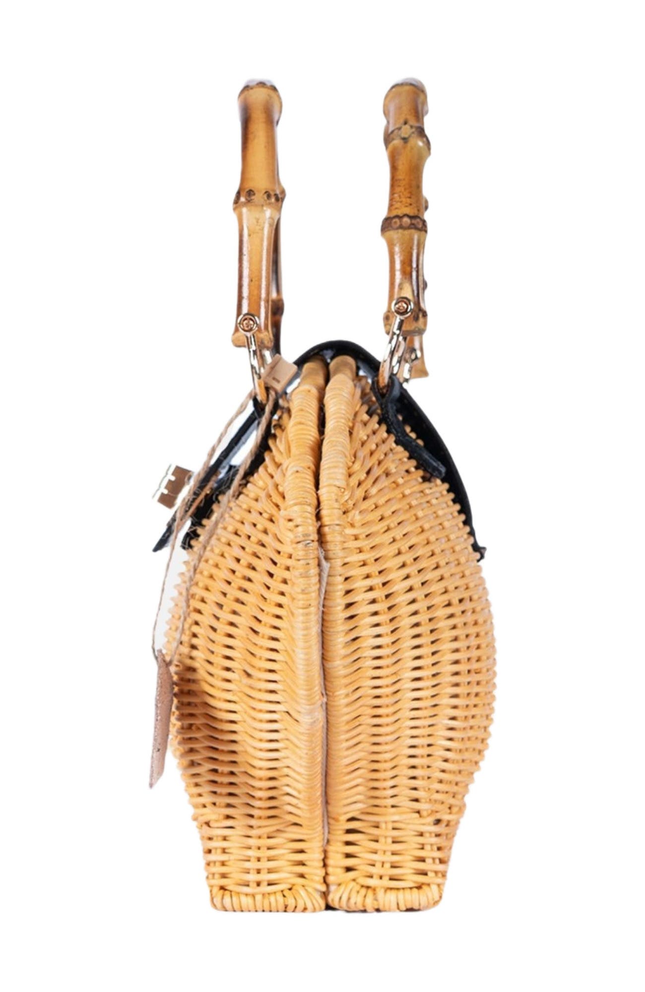 Jelavu Maree  Rattan Handbag, Alternate, color, 