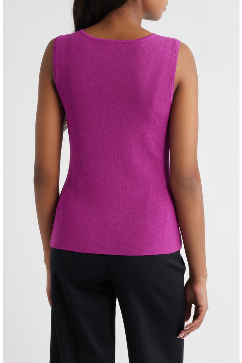 Scoop Neck Sweater Tank, Alternate, color, WILD BERRY