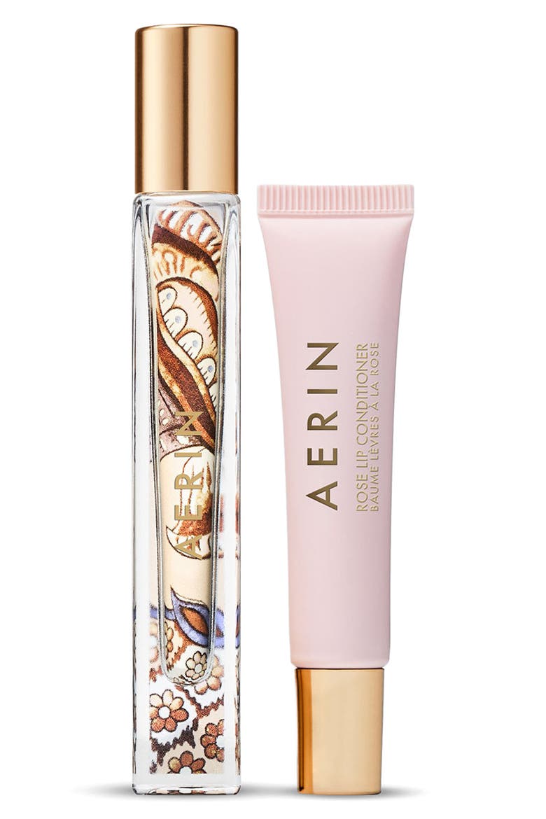 AERIN Fragrance & Lip Conditioner Holiday Cracker Gift Set, Alternate, color, NO COLOR