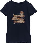 Toy Story 5 Girl's Toy Story 5 Cowboy Ranger And Sheriff Graphic T-Shirt