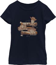 Toy Story 5 Girl's Toy Story 5 Cowboy Ranger And Sheriff Graphic T-Shirt