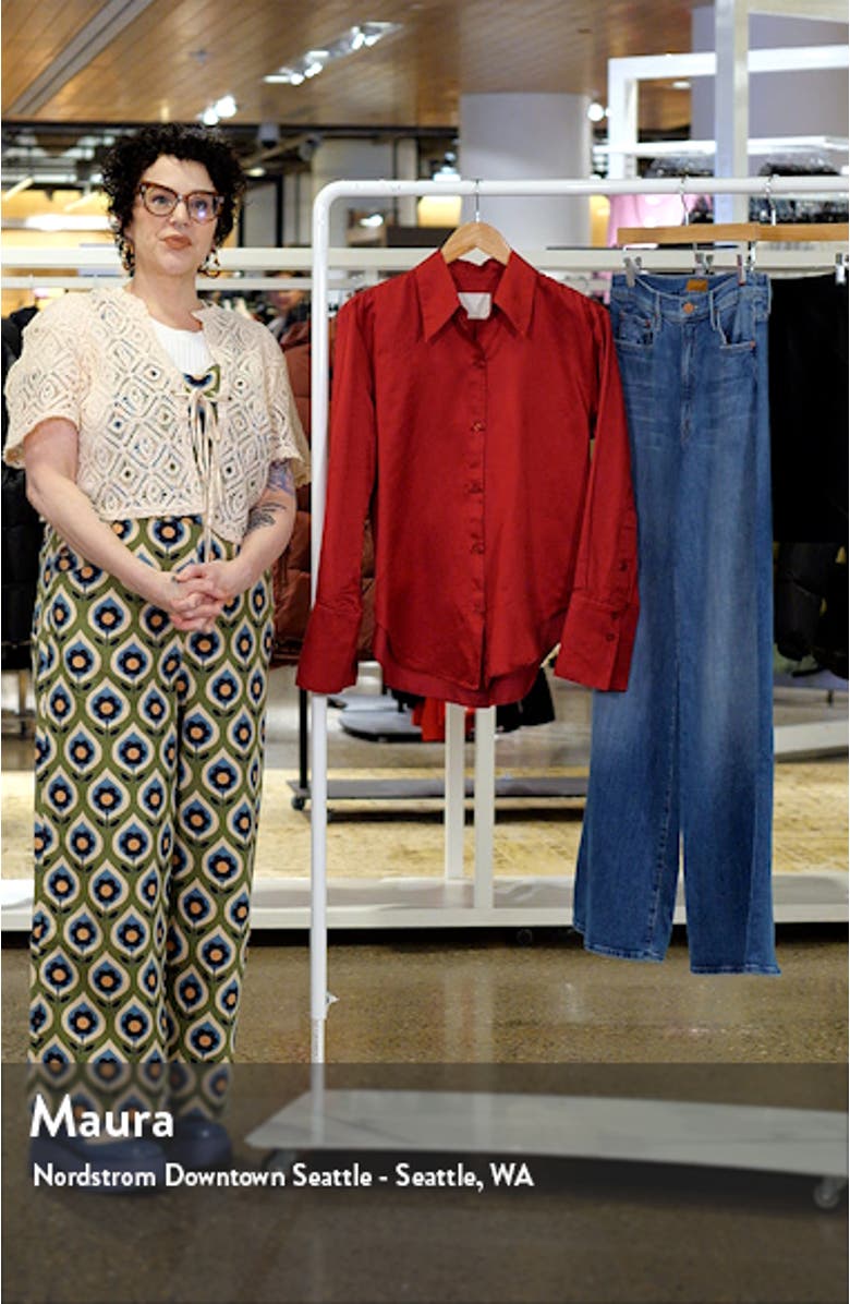 Camilia Satin Shirt, sales video thumbnail