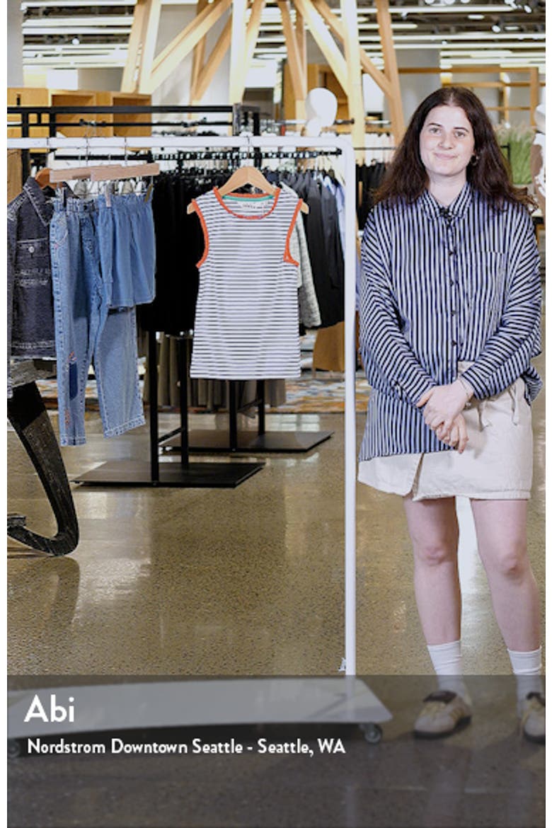 Layered Plaid Distressed Paris Liberty Graphic Top video