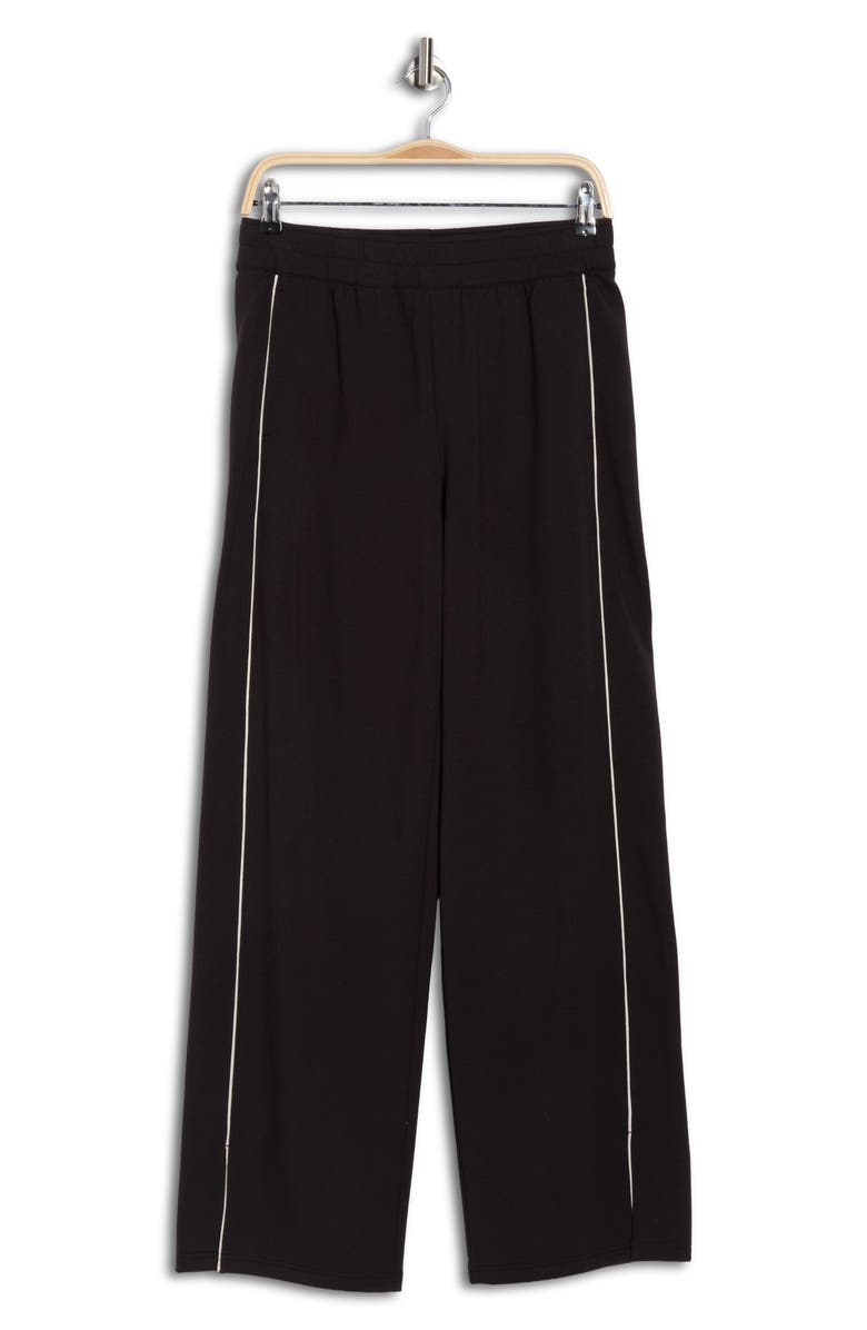 Z by Zella Cozy Knit Track Pants, Alternate, color, Black
