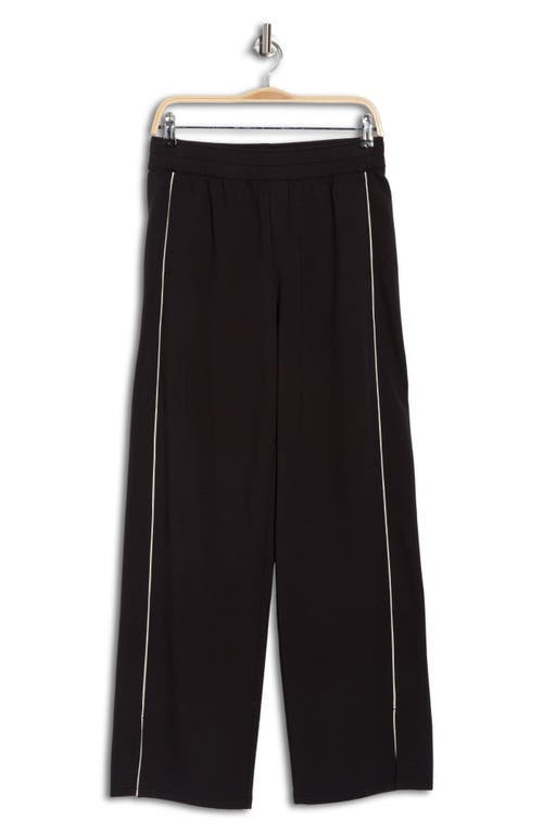 Z By Zella Cozy Scuba Knit Track Pants In Black