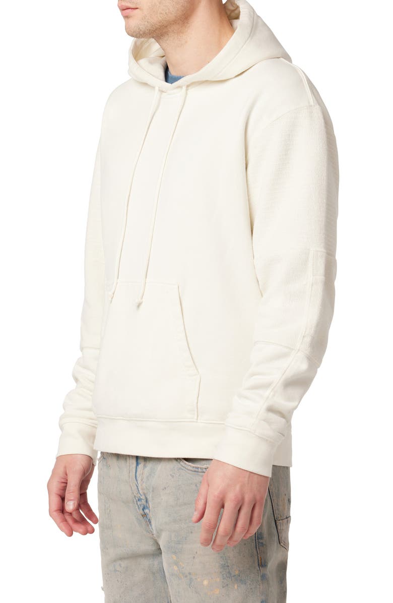 Hudson Jeans Moto Cotton Hoodie, Alternate, color, 