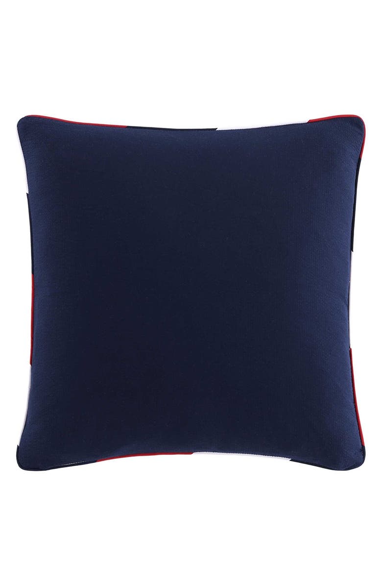 Tommy Hilfiger Flag Seersucker Accent Pillow, Alternate, color, Navy