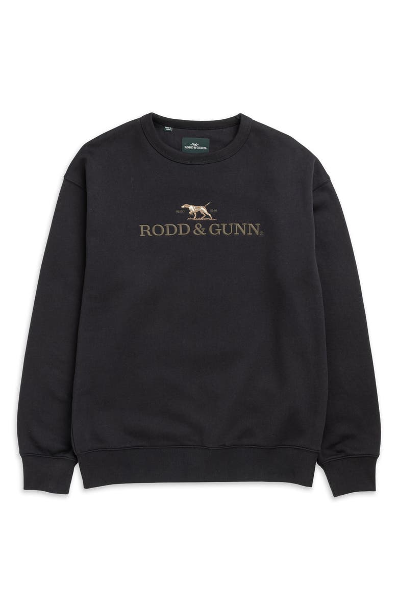 Rodd & Gunn Logo Embroidered Crewneck Sweatshirt, Alternate, color, 