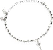 Alex and Ani Cross Ball Chain Bracelet