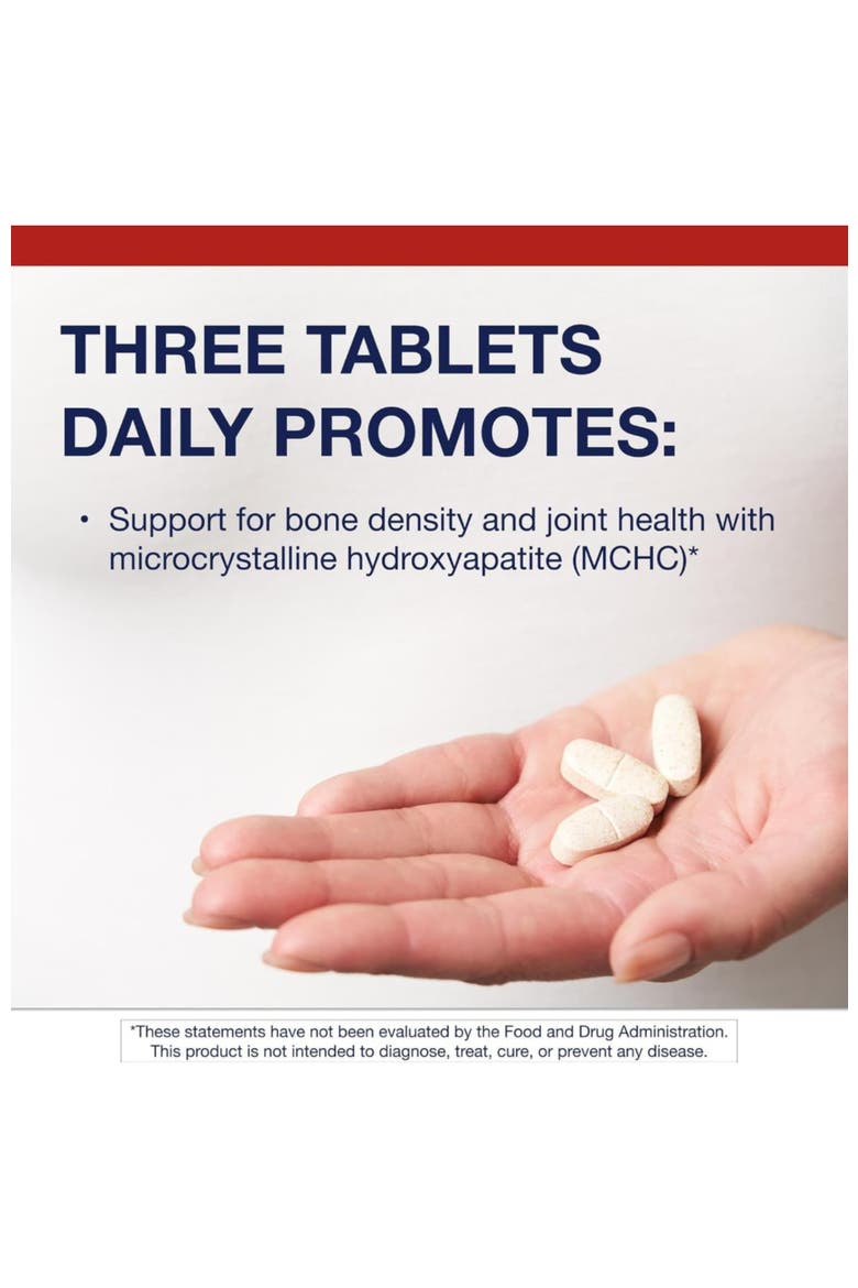 Bone Builder Active Calcium Magnesium Phosphorus Vitamin D Supplement 180 Tablets, Alternate, color, None