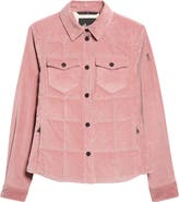 Moncler Grenoble Nangy Corduroy Down Shirt Jacket