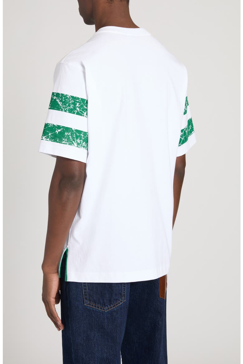 Logo Cotton Graphic T-Shirt, Alternate, color, W0800 BIANCO OTTICO