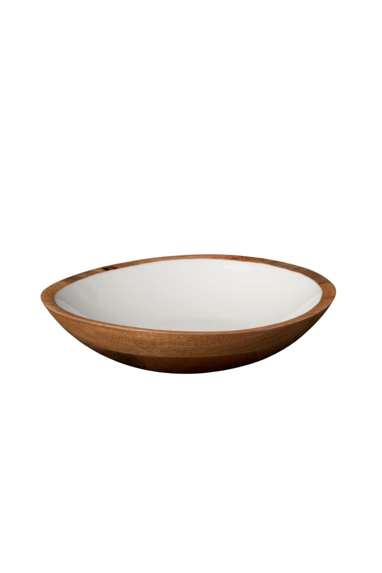 Madras Shallow Bowl, Main, color, Brown