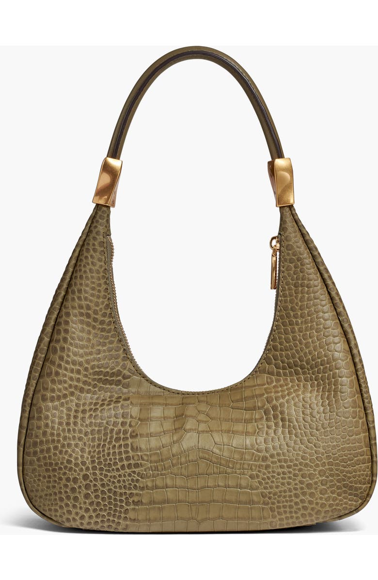 Donna Karan New York Quogue Embossed Croco Shoulder, Alternate, color,