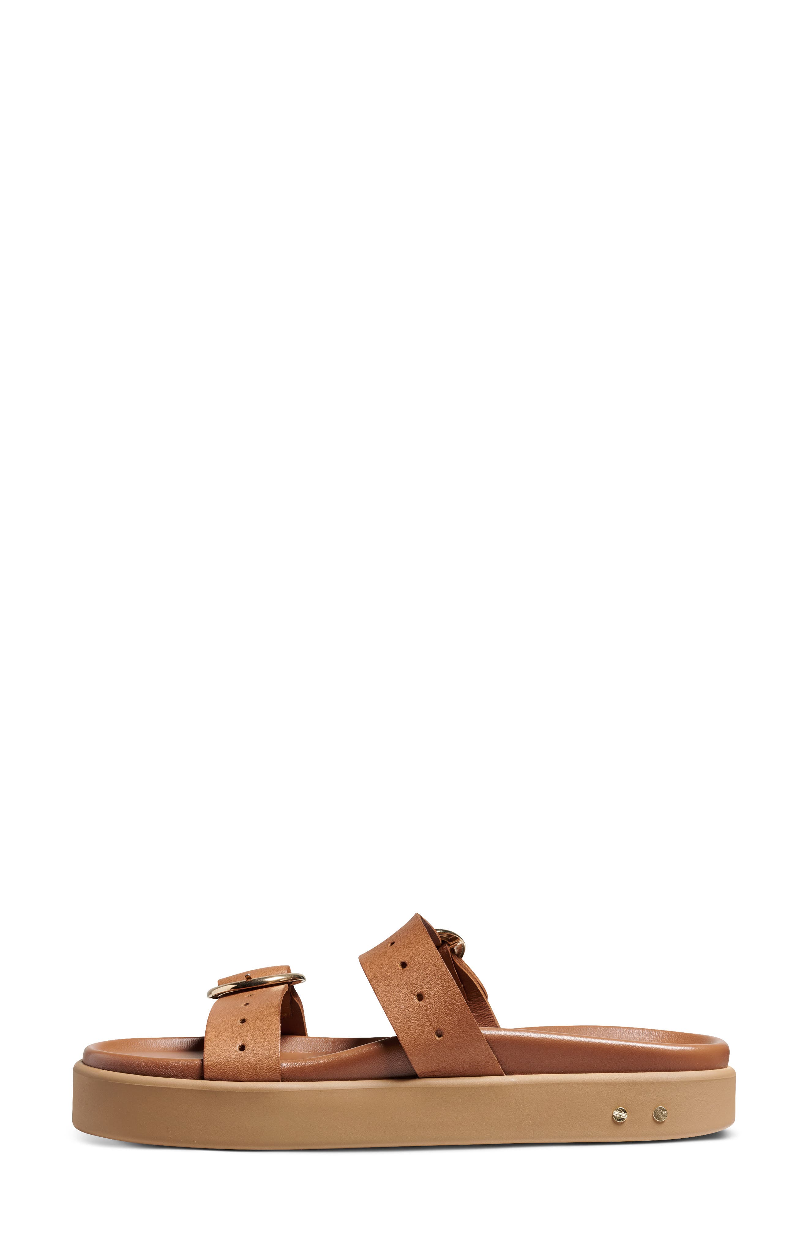 Beek Warbler Platform Slide Sandal, Alternate, color, Tan