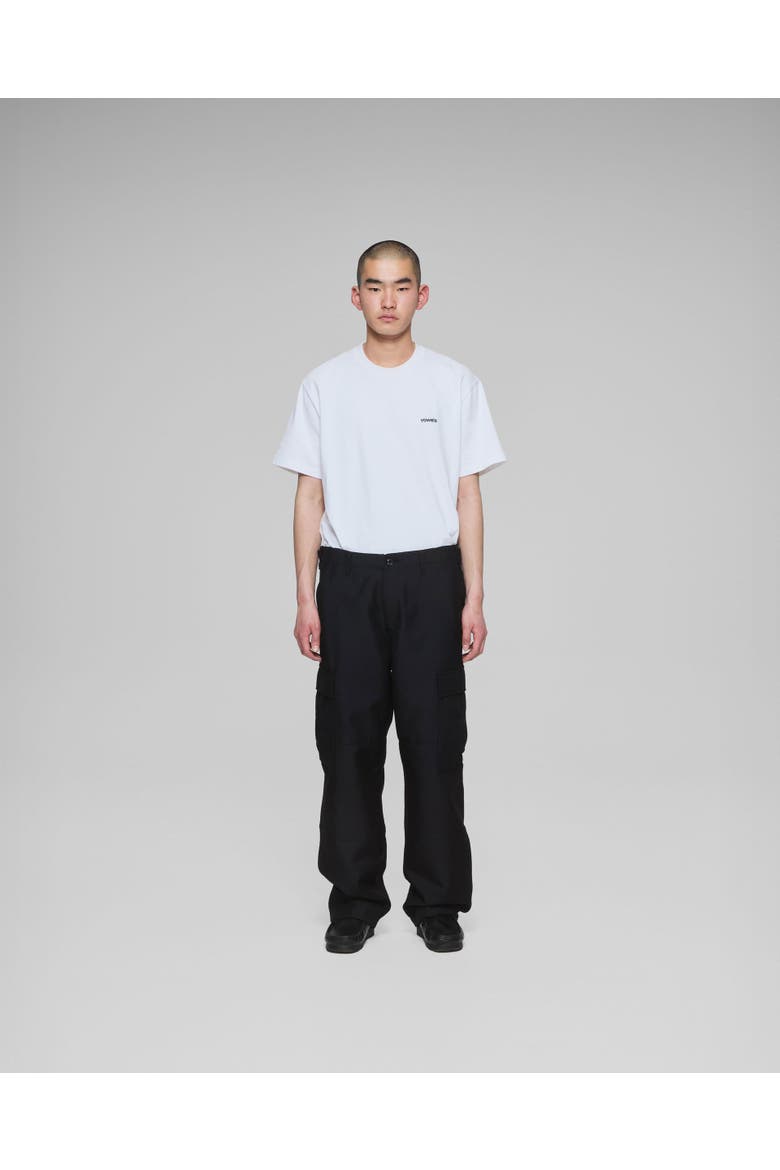 Wool Blend Cargo Pant, Alternate, color, Black