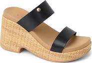 Reef Sunset Ibiza Platform Slide Sandal