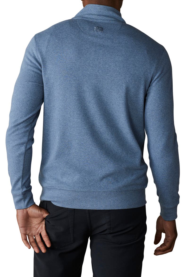 Puremeso Weekend Quarter Zip Top, Alternate, color, SLATE BLUE