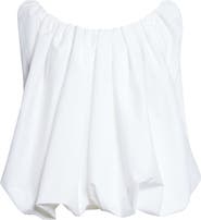 Jacquemus The Lavande Draped Bouffant Top