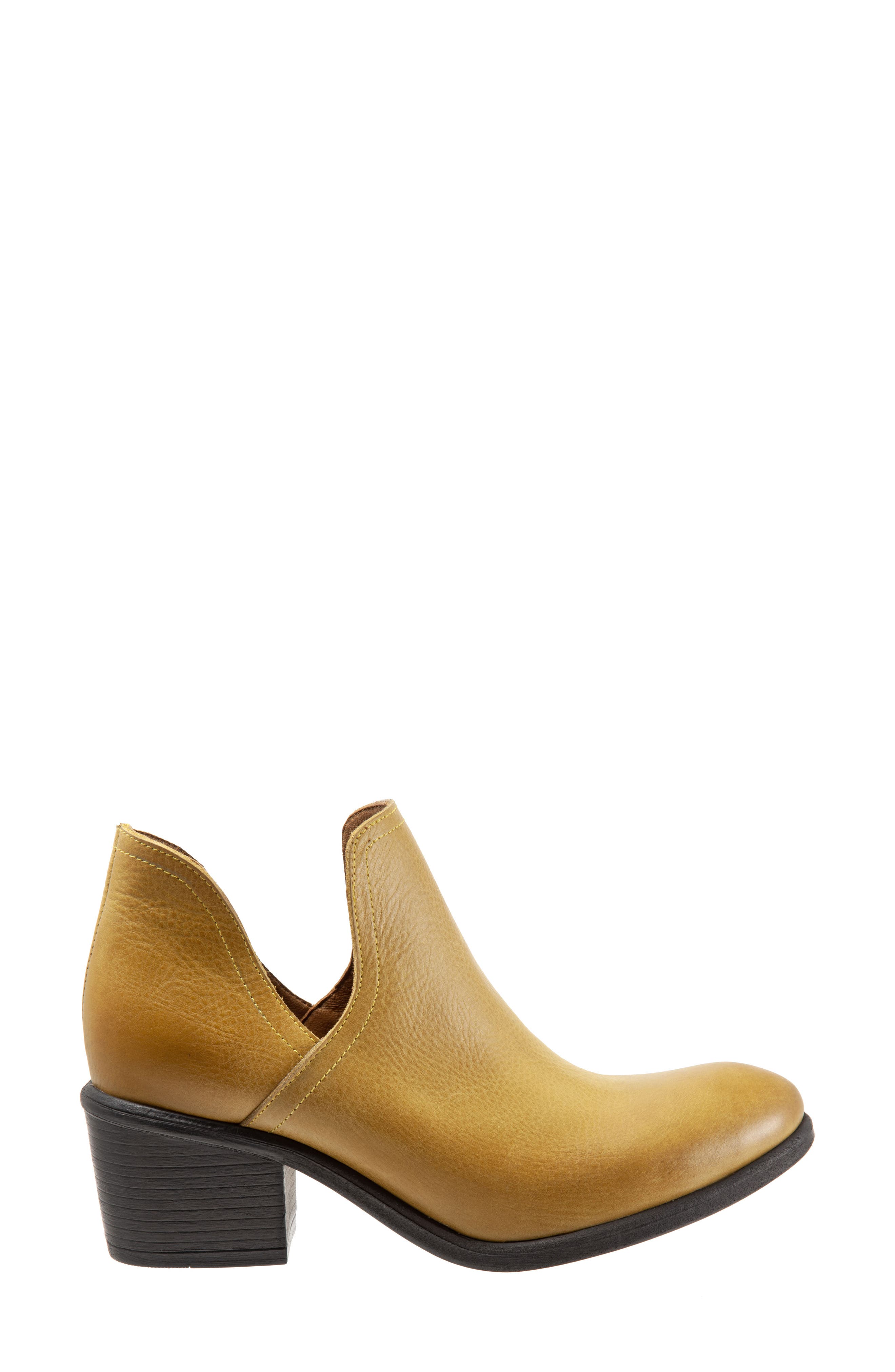 Dylan Cutout Bootie, Alternate, color, YELLOW LEATHER