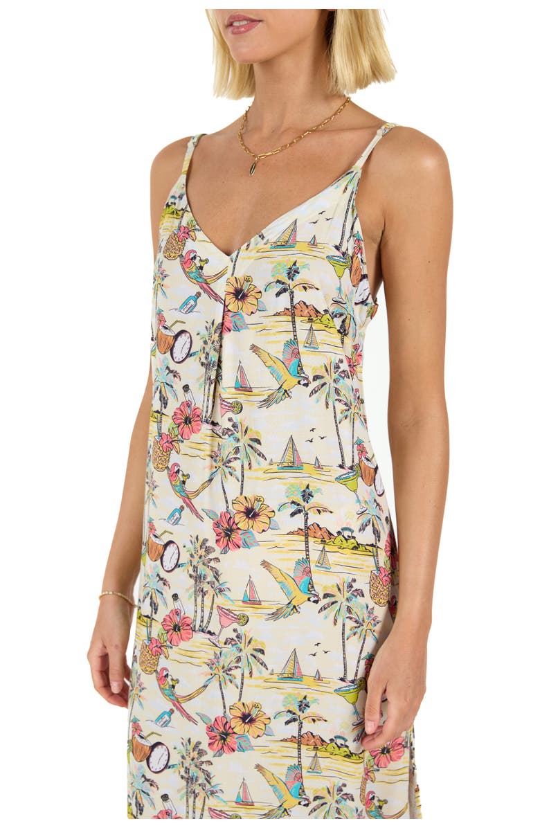 Kenny Flowers The Margaritaville Wastin' Away Again Beach Dress, Alternate, color, Yellow