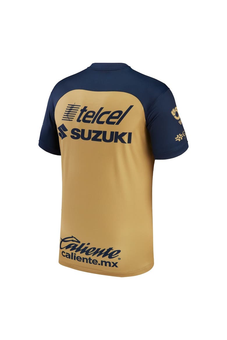 Men's Nike Gold Pumas 2022/23 Away Replica Jersey, Alternate, color, Gold