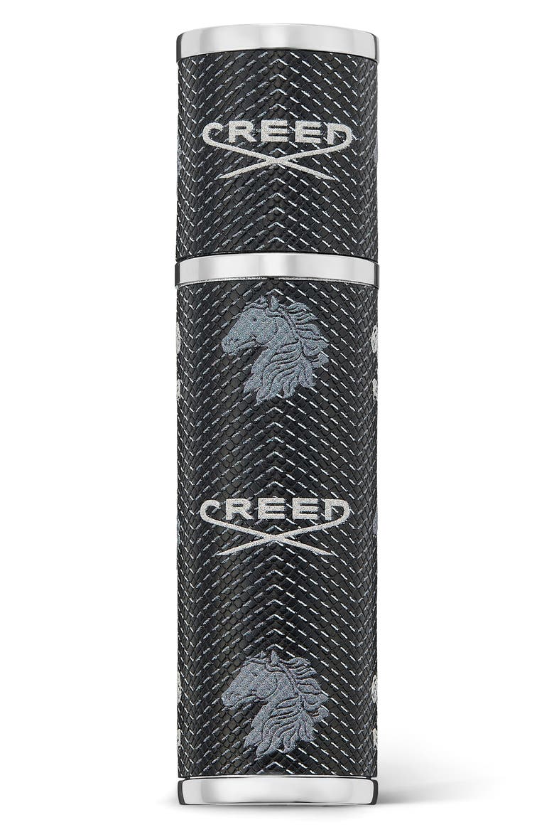 Refillable Travel Perfume Atomizer - 0.16 oz., Main, color, BLACK