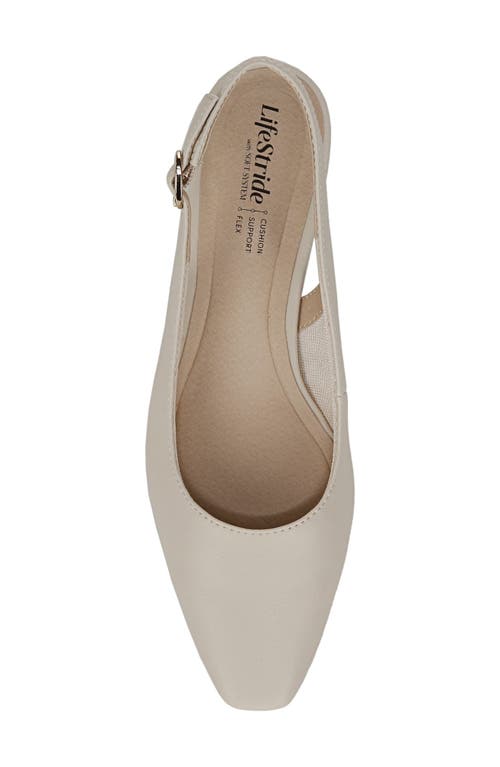 Shop Lifestride Lorena Slingback Pump In Taupe