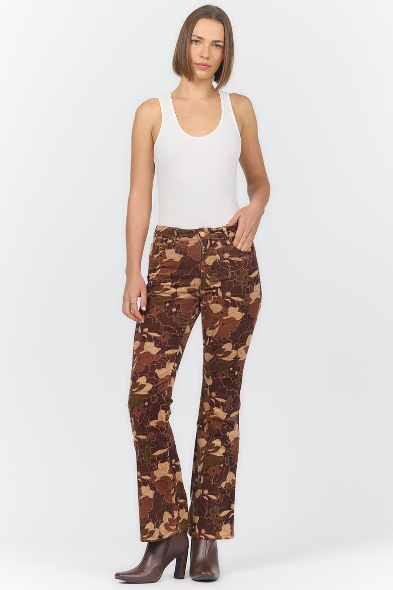 Florence Bootcut Pinwale Corduroy Pants, Alternate, color, Camden Petals