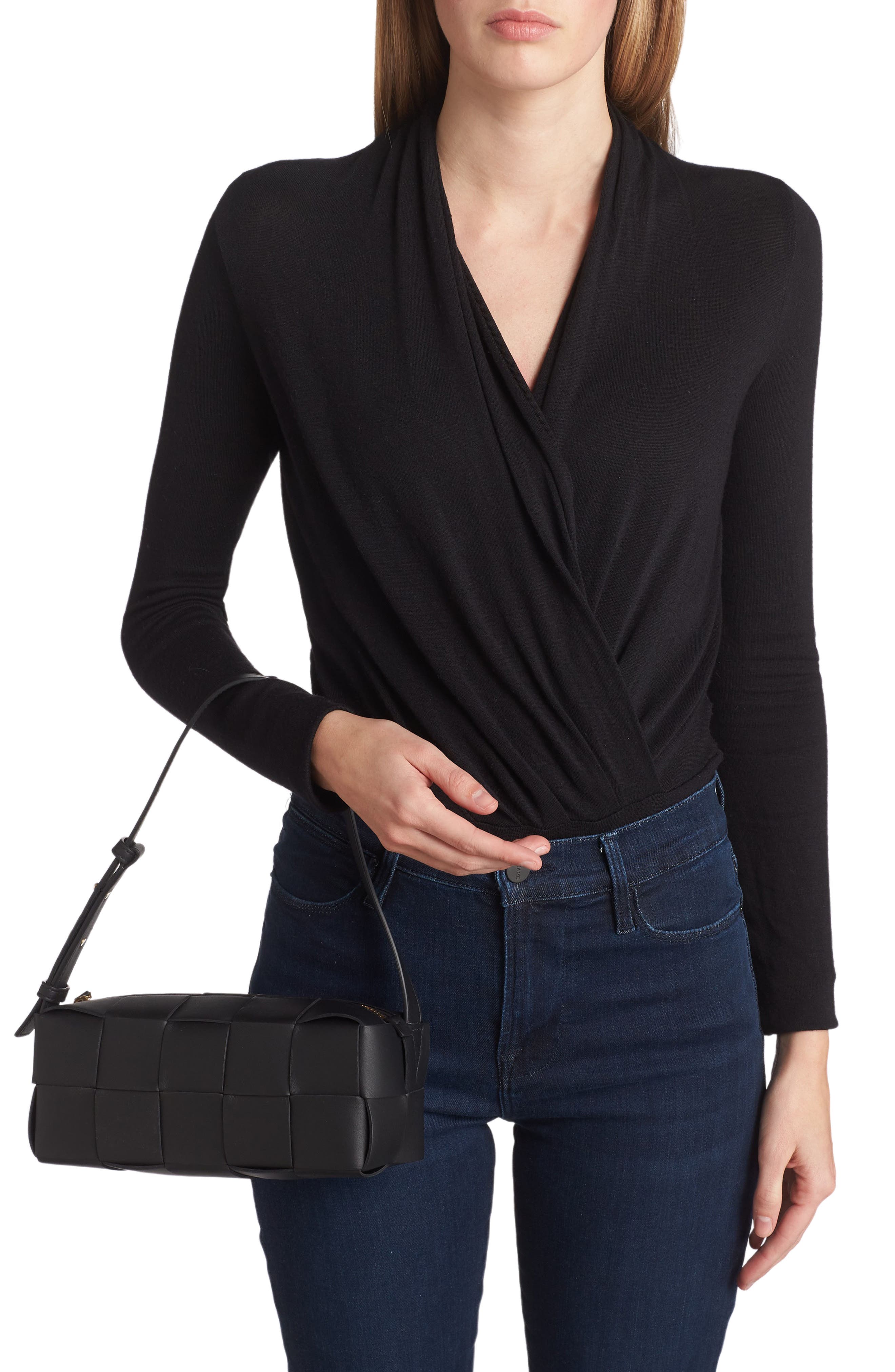 Bottega Veneta Brick Intrecciato Leather Shoulder Bag, Alternate, color, 