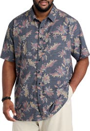 O'Neill Big & Tall Printed Performance Sport Shirt