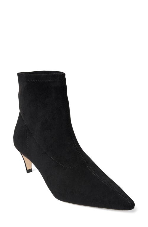 Jack Rogers Charleston Stretch Pointed Toe Bootie In Black