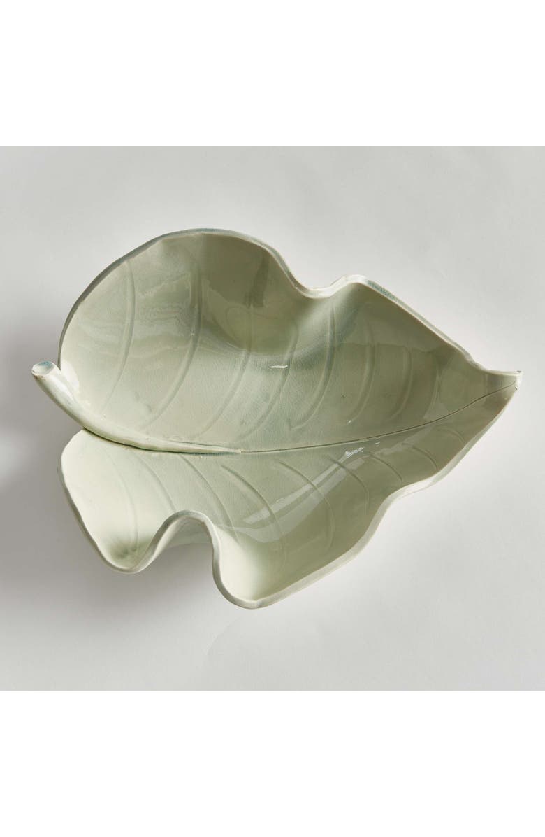 Napa Home & Garden Moricento Leaf Sculpture, Alternate, color, Green