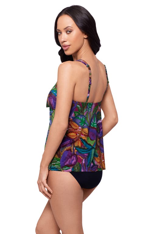 Magicsuit Cactus Flower Akikio Tankini Top In Green